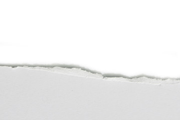 Ripped paper, space for copy