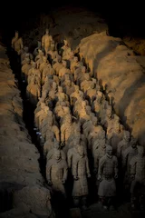 Fotobehang terracotta warriors © gregnoakes