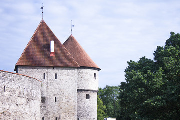 Fototapeta na wymiar Middle Age castle estonia