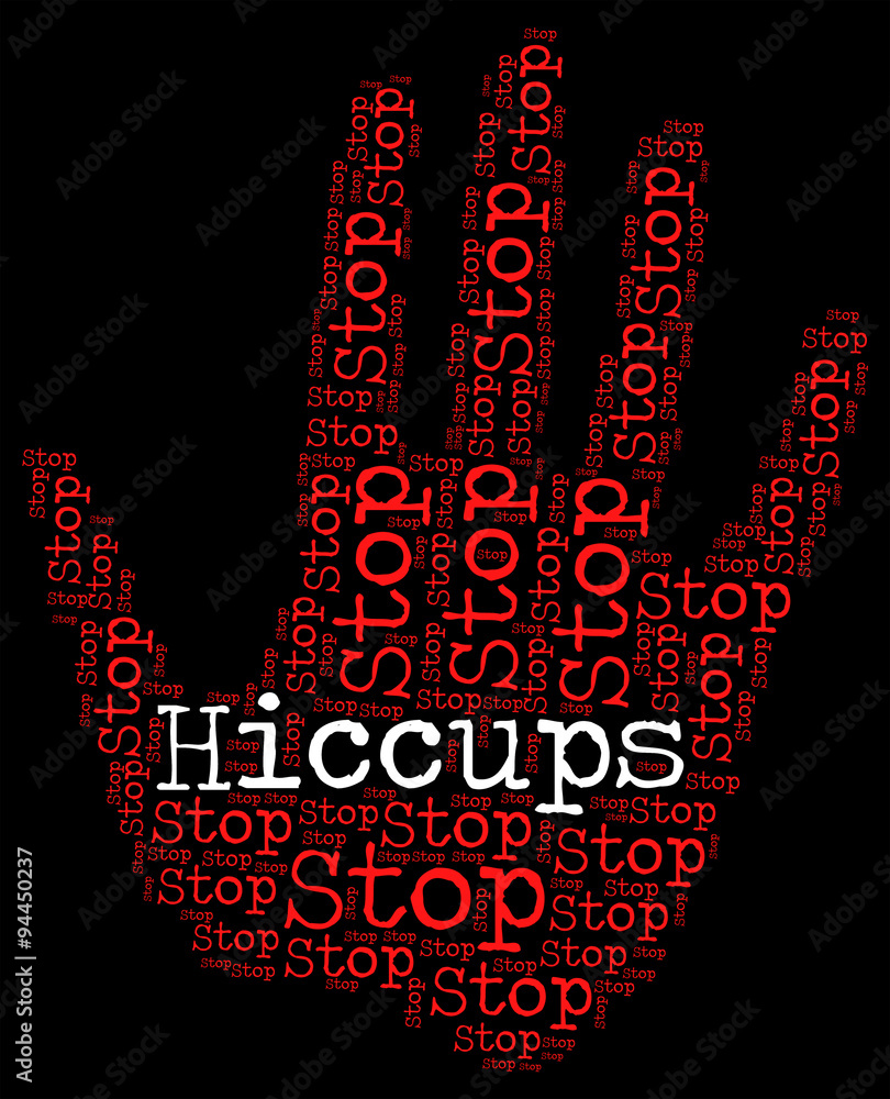 Poster stop hiccups shows synchronous diaphragmatic flutter and sdf