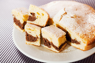 Homemade cake
