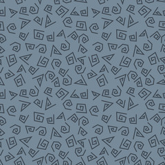 Repeating geometric background. Vector seamless pattern.