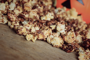 popcorn with seed halloween