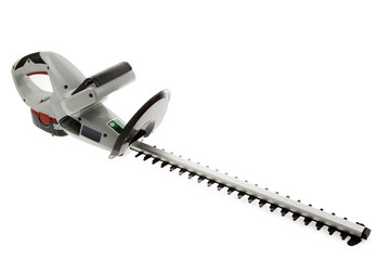 Hedge trimmer isolated on white