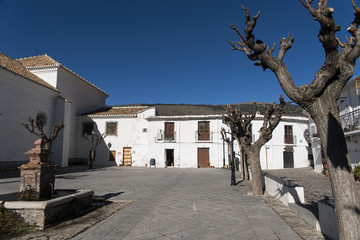 Calles del municipio rural de Bubión en las alpujarras de Granada, Andalucía