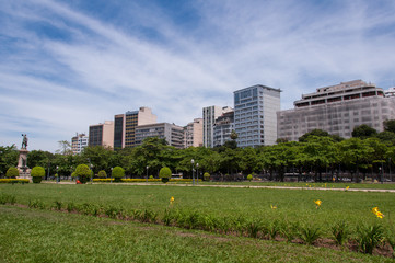 Obraz premium Paris Square and Park in Rio de Janeiro City