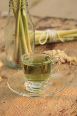 lemon grass hot tea