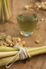 lemon grass hot tea