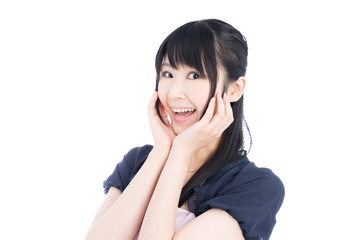 Fototapeta premium ドレスを着た女性