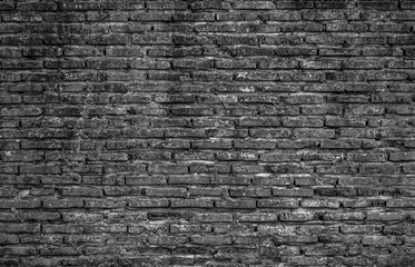 Fototapeta na wymiar Old red brick wall texture background