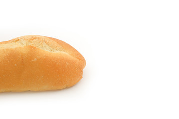 French Baguette ,White Background