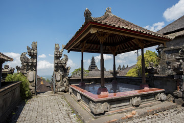 Besakih complex Pura Penataran Agung ,Hindu temple of Bali, Indonesia.