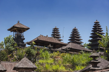 Besakih complex Pura Penataran Agung ,Hindu temple of Bali, Indonesia.