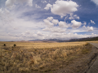 Highway Leading to  Great Sand Dunes National Park