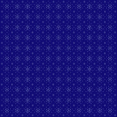 vector blue background with snowflakes