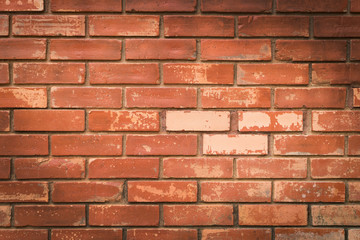brick wall texture background material of industry building