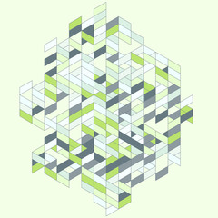 Obraz premium Abstract Vector Illustration. 