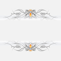 drawing hand vintage frame baroque elements for advertising in vintage style, vector ornament, to frame the logo or text