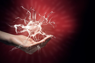Neurology study concept