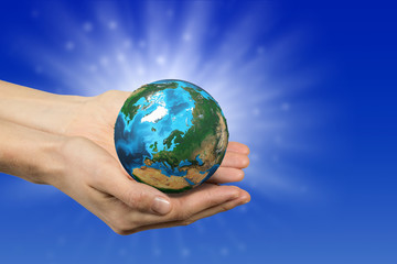 Green planet concept