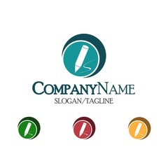 Education College Campus Smart Logo Icon Vector