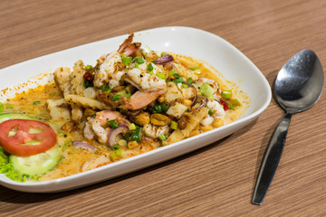 Thai shrimp food, Thai food