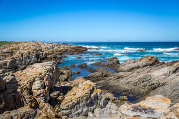 Beautiful view in Cape St. Francis in South Africa