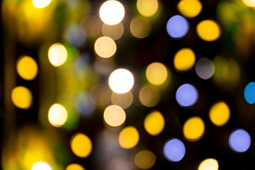 Obraz premium Abstract circular bokeh