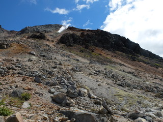 茶臼岳　那須岳　朝日岳