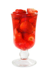 image of a strawberry cocktail