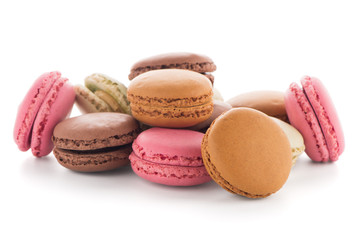 Colorful French Macarons