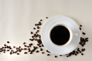 Coffee  beans. Coffee Background.
