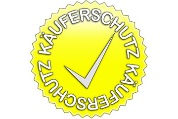 Käuferschutzbutton gelb
