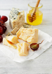 cheese parmesan and honey