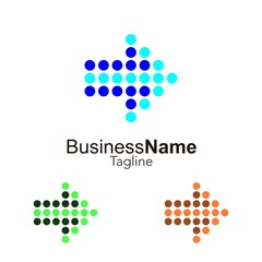 Arrow vector logo icon