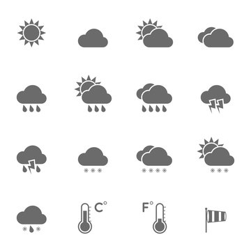 Weather Icons Set