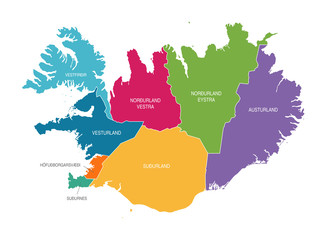 Iceland Map High Resolution