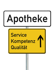 Apotheke 14 / Schild 