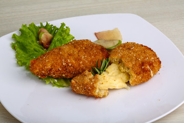 Fried cheese
