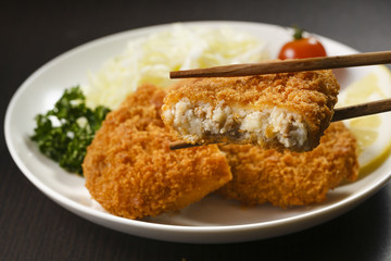 ポテトコロッケ　Potato croquettes