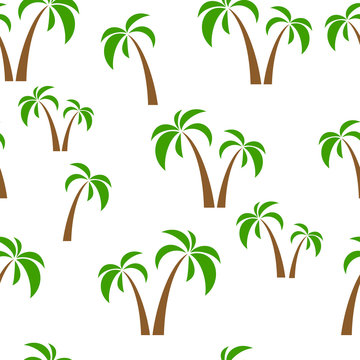 seamless pattern palms