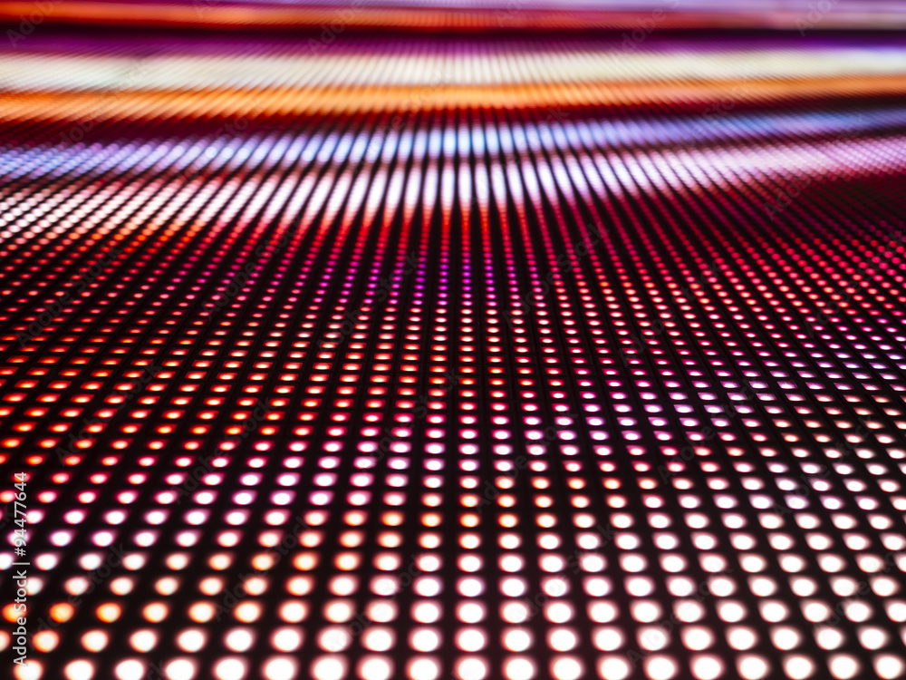 Poster Led light Pattern technology abstract background