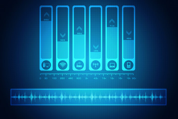 Digital Abstract technology background