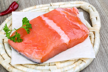 Salmon fillet