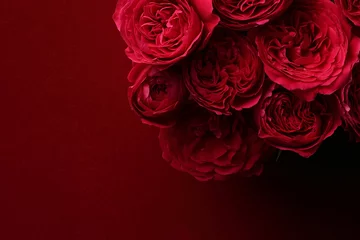 Tableaux ronds sur plexiglas Anti-reflet Roses Rose