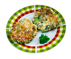 spinach fritters