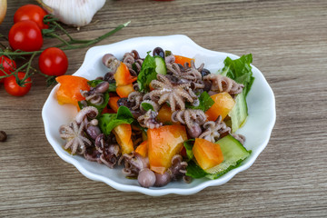 Octopus salad