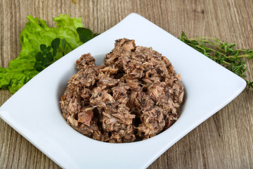 Canned tuna