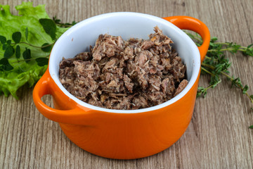Canned tuna