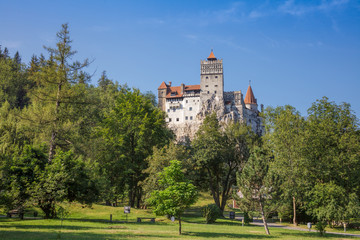 Fototapeta na wymiar Bran Castle in Transylvania Romania